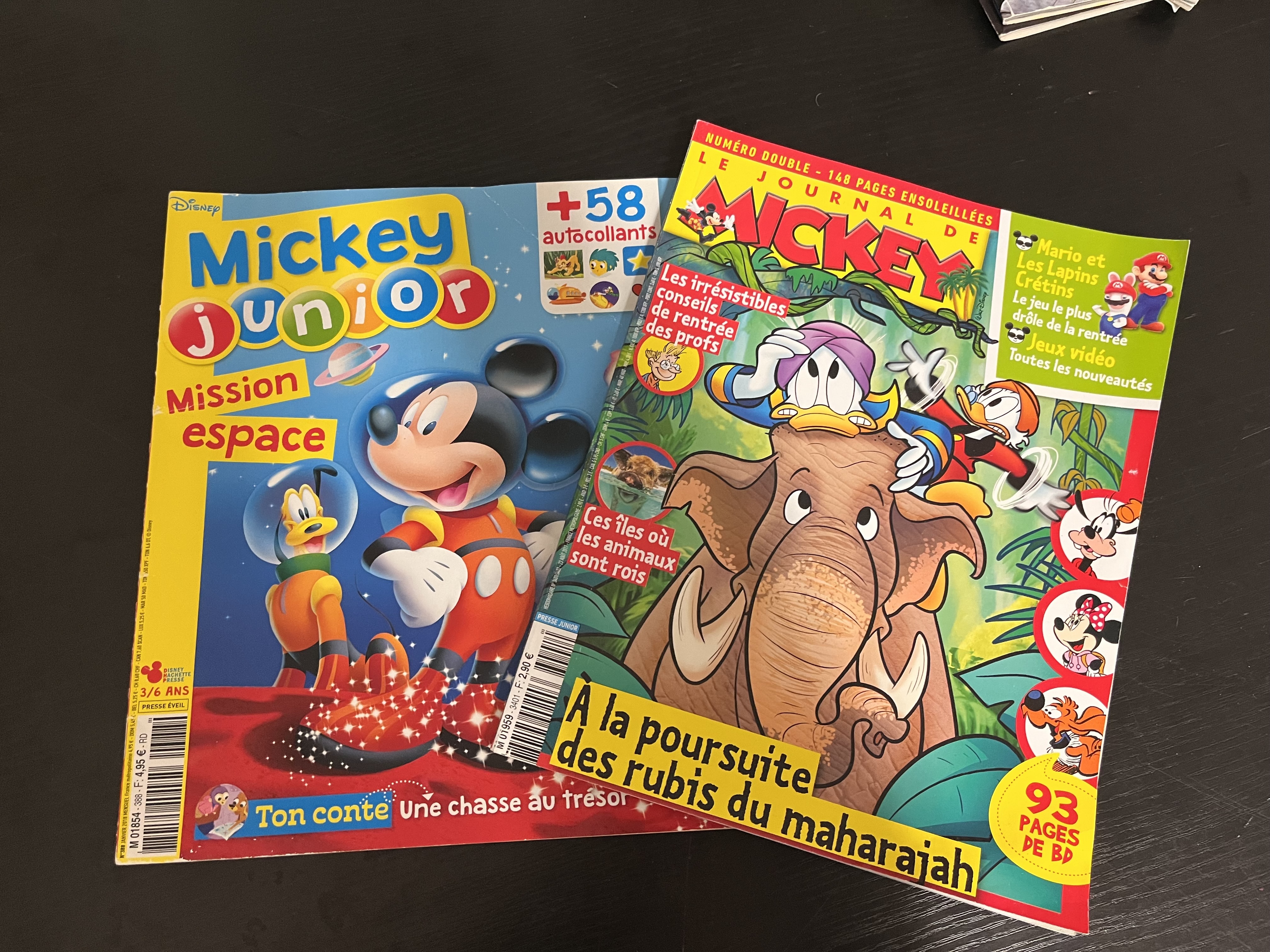 photo de Lot de 2 magazines Mickey