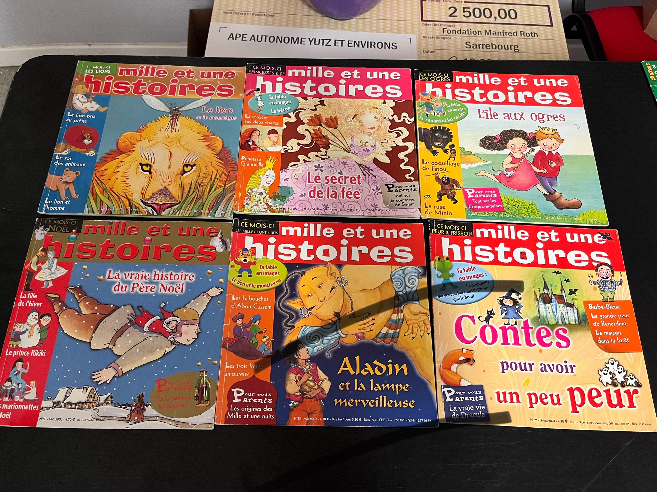 photo de Lot de 6 magazines Mille et une histoires