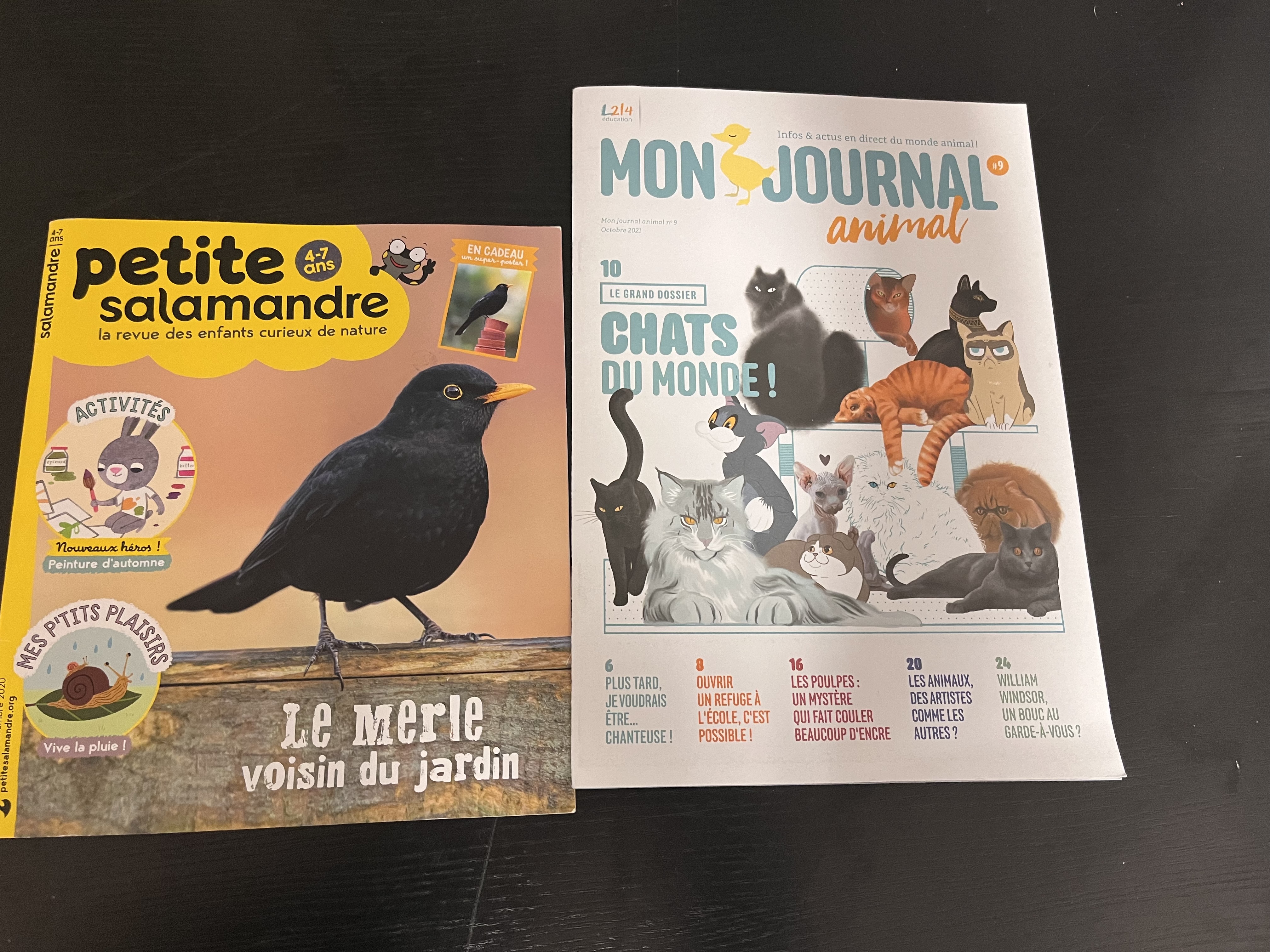 photo de Lot de 2 magazines animaliers