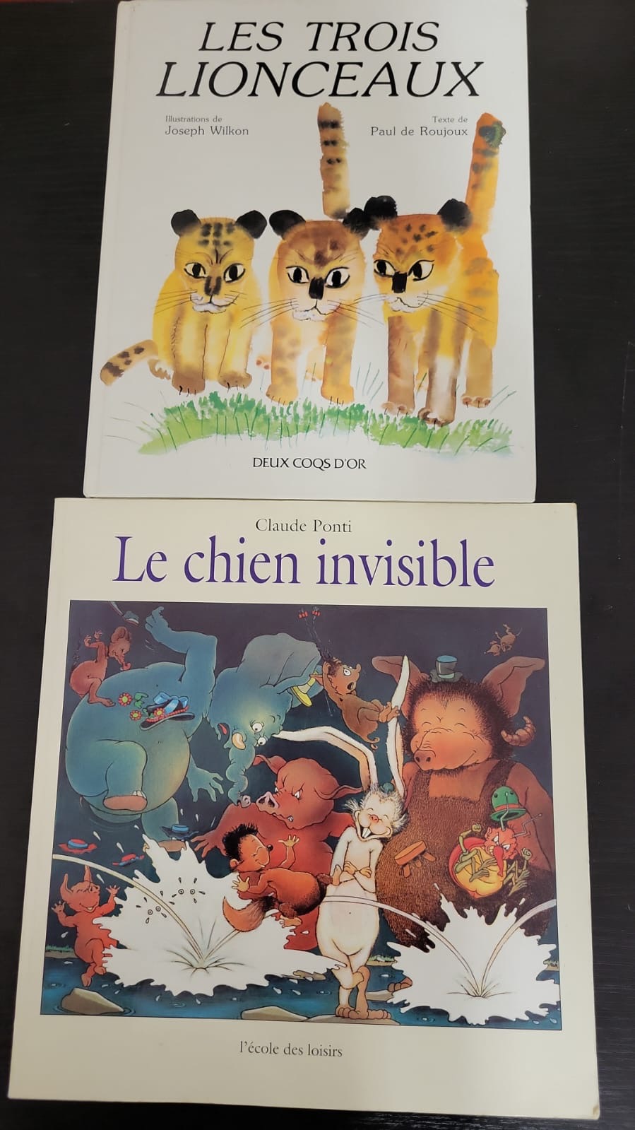 photo de Lot de 2 livres animaux