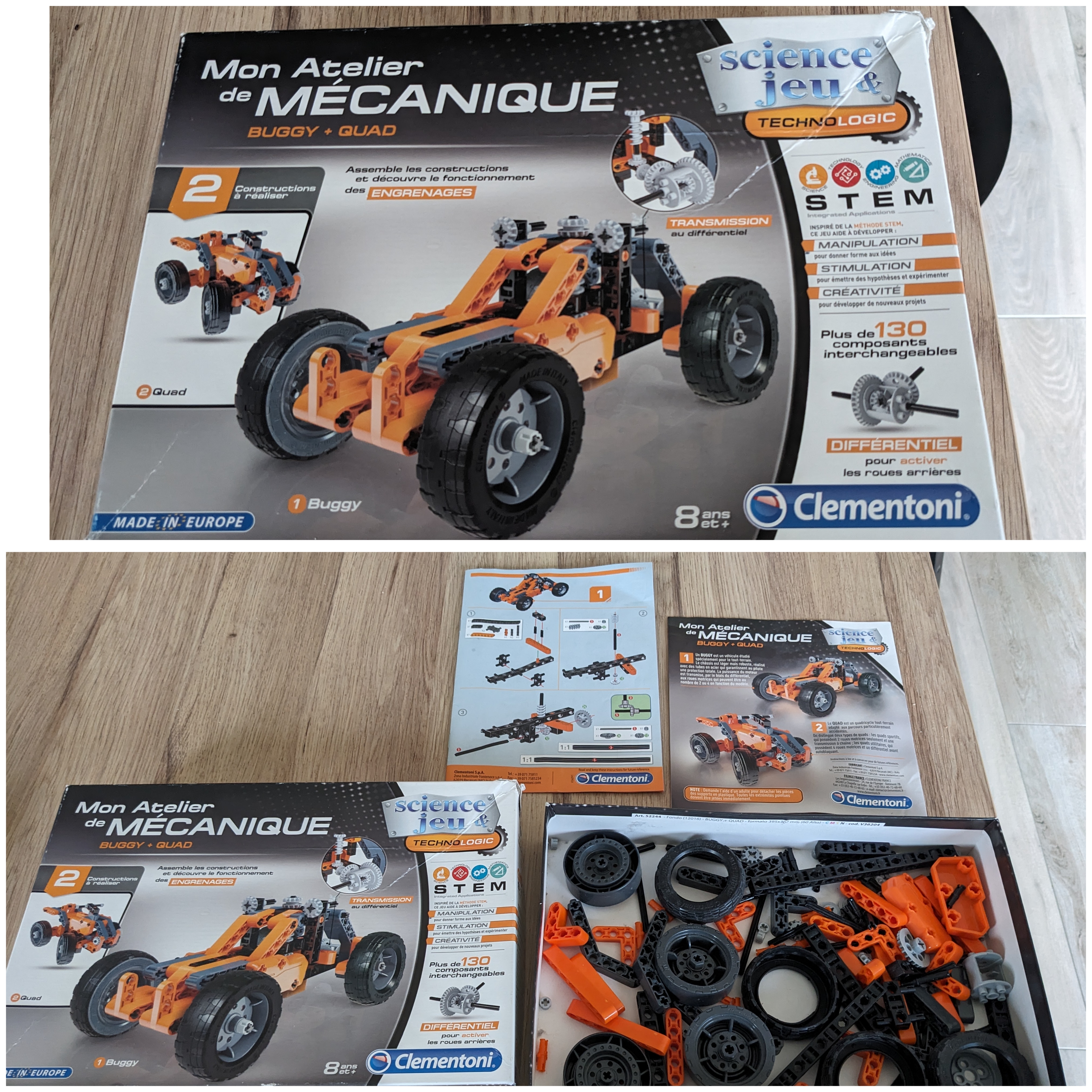 photo de Atelier mécanique buggy/quad Clémentoni